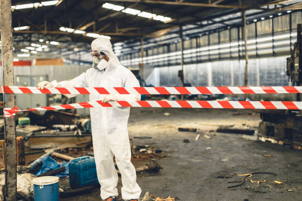 Professional Biohazard technician working in Belmont, WI